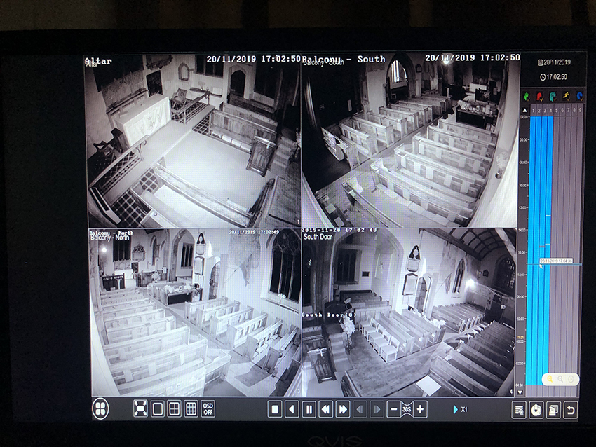 CCTV installation setup for enhanced security systems