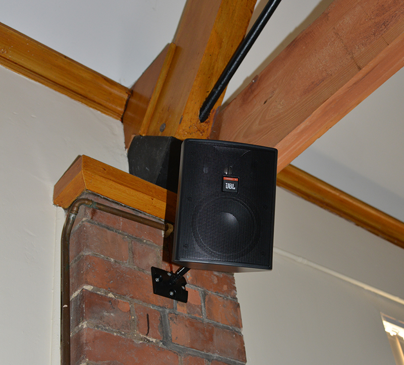 AV equipment installation services showcased in Oldbury on Severn Village Hall.