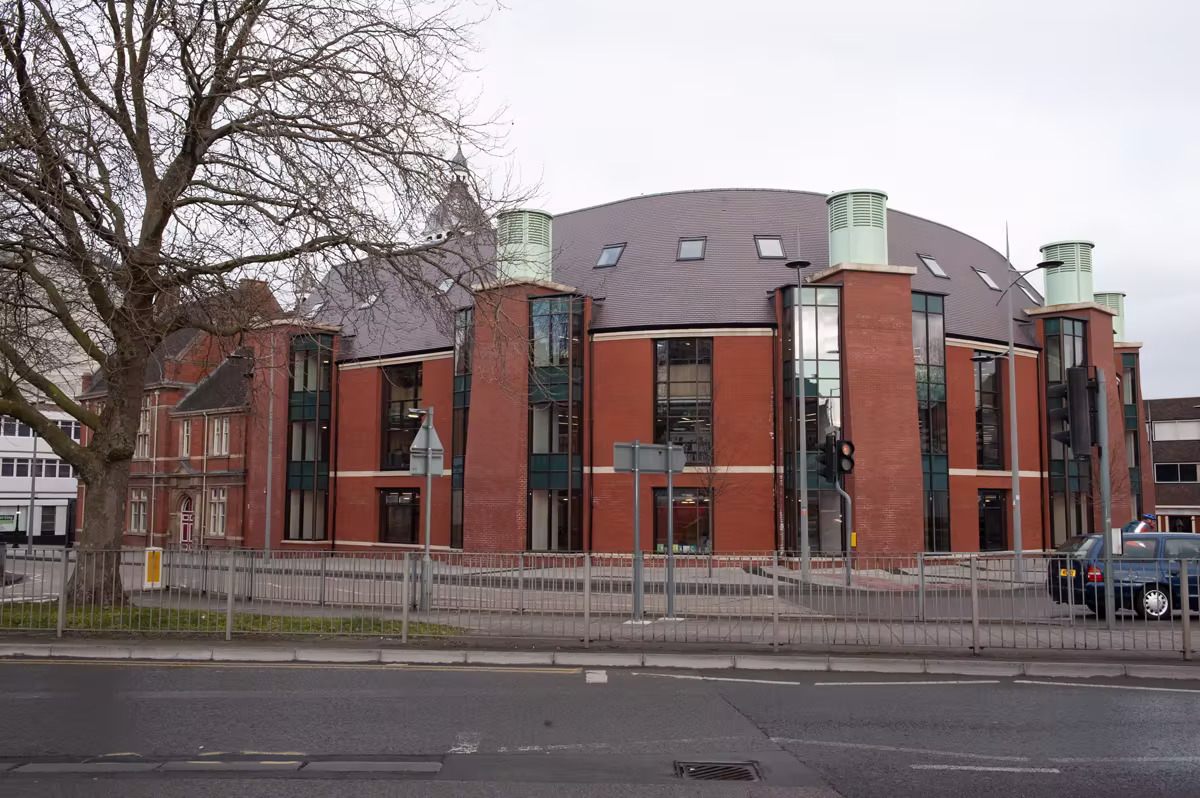 Digital voice paging system at Swindon Library