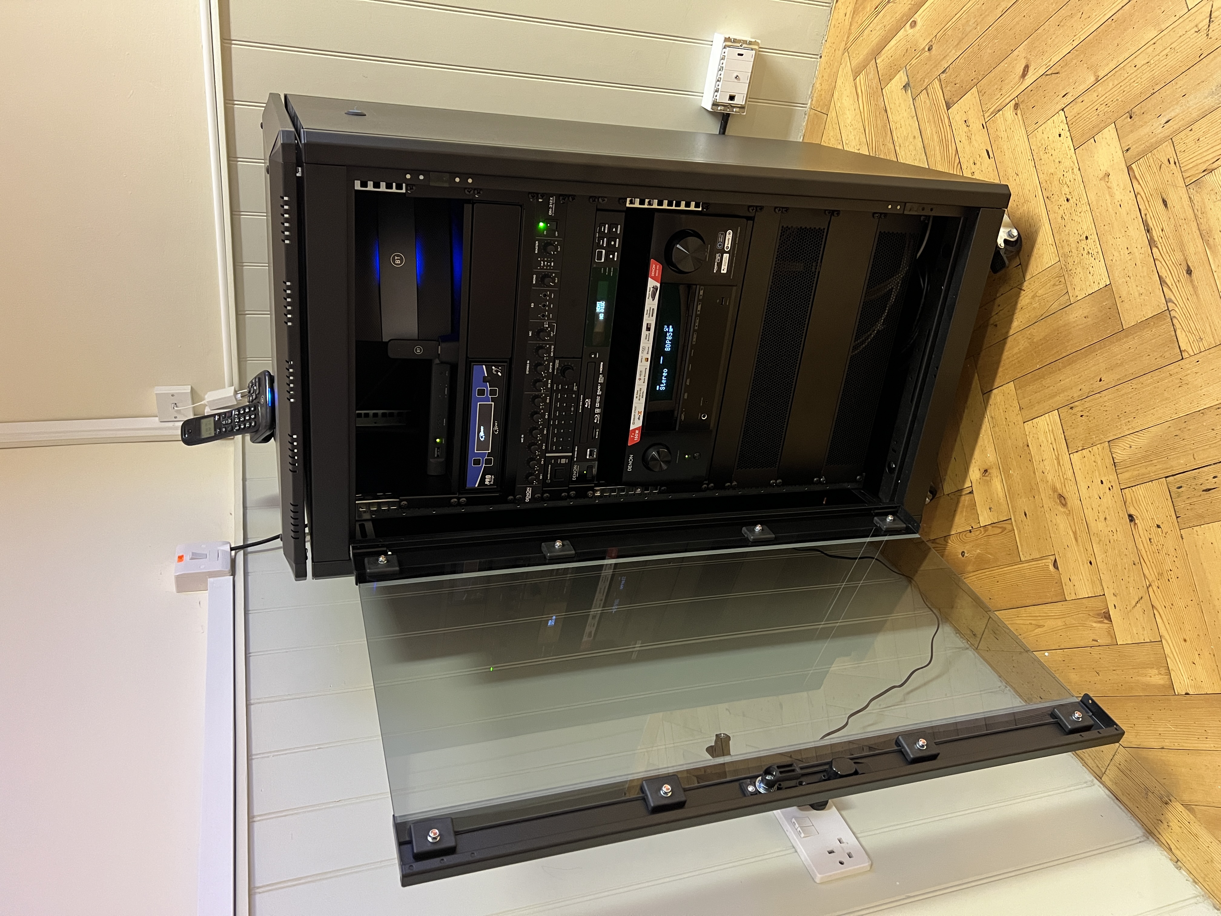 AV equipment installation services for projectors setup at Semley Village Hall