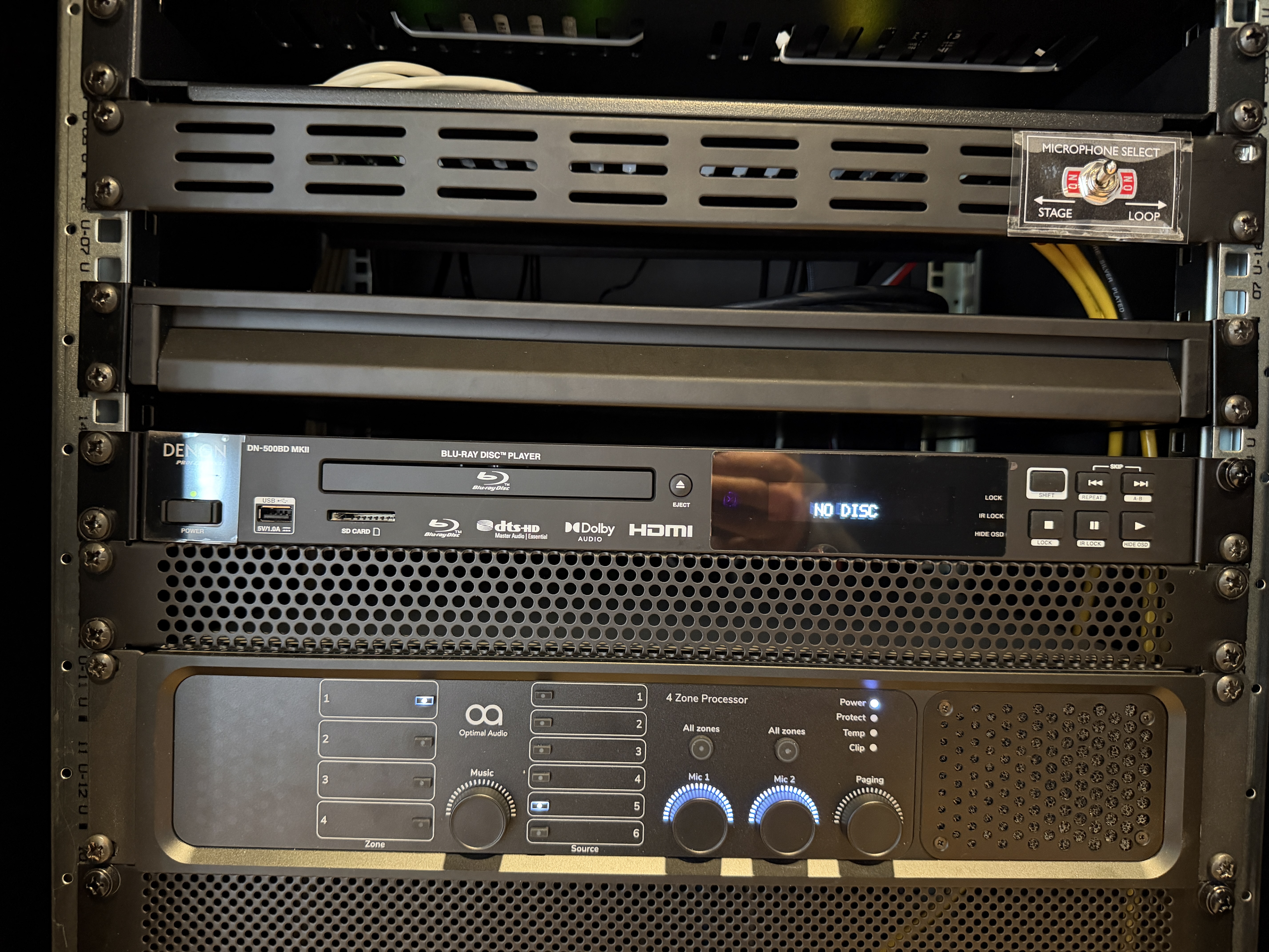 AV equipment installation services at Steeple Ashton Village Hall