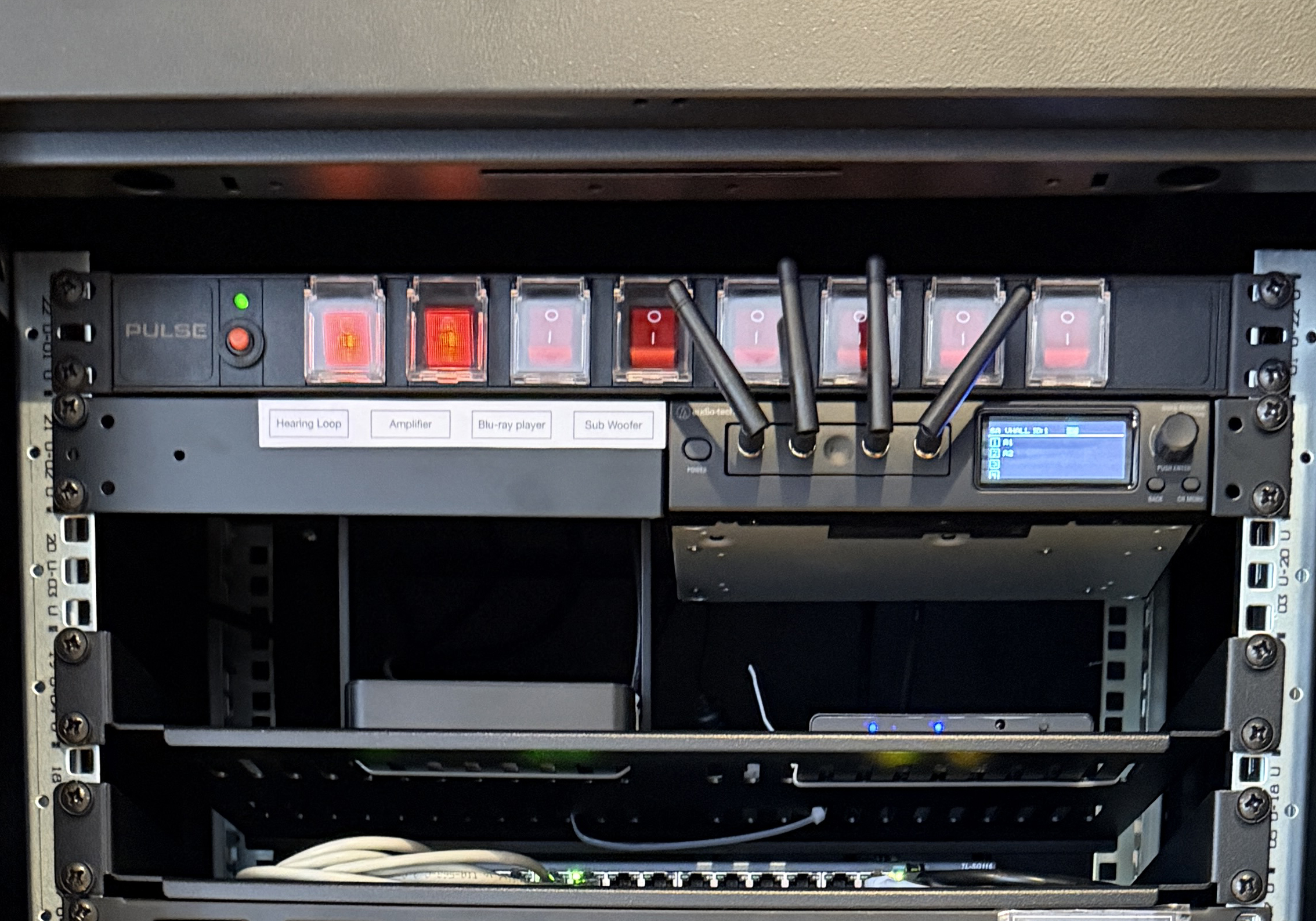 AV equipment installation services at Steeple Ashton Village Hall